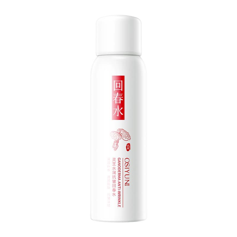 Osyun Reishi Moisturizing Anti-Wrinkle Revitalizing Toner, Refreshing Non-Sticky Facial Mist, Hydrating Spray with Small Molecule Moisturizing Water