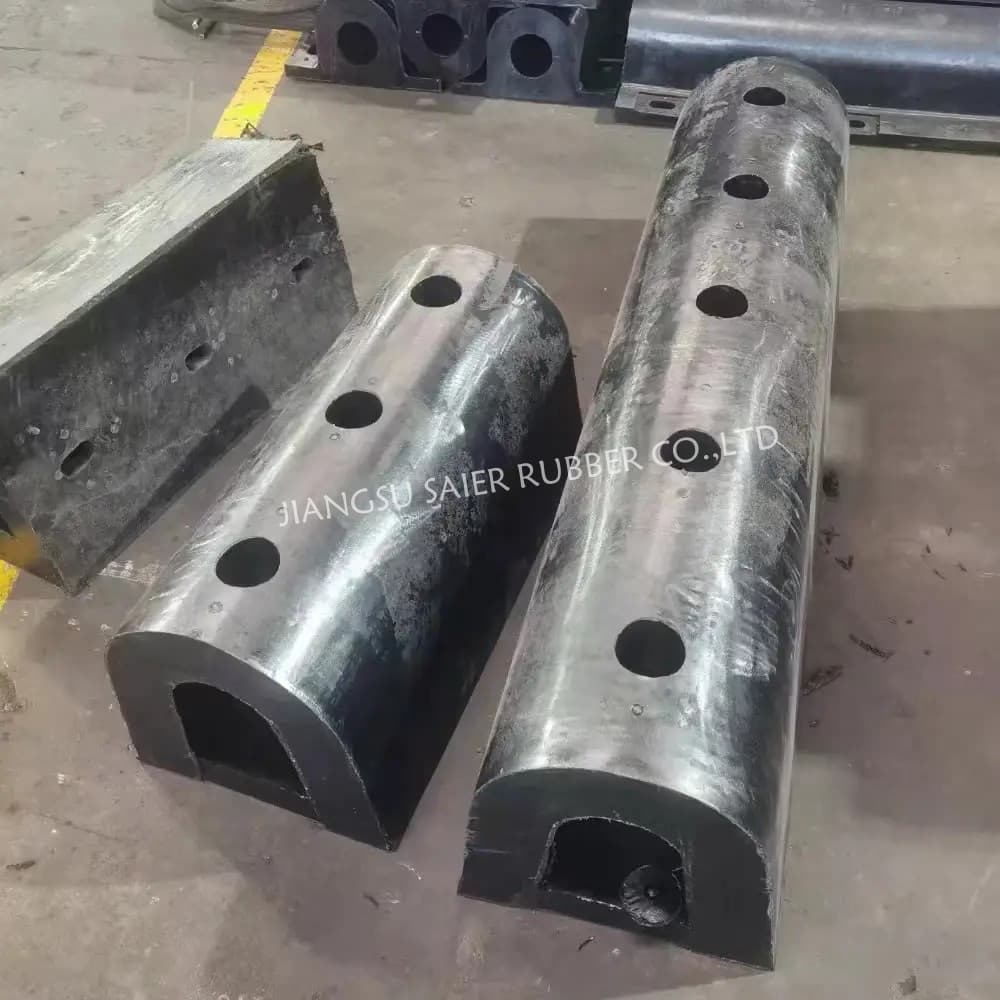 Wholesale direct from manufacturer D-type rubber fender series, complete specifications, anti-collision rubber strip for docks