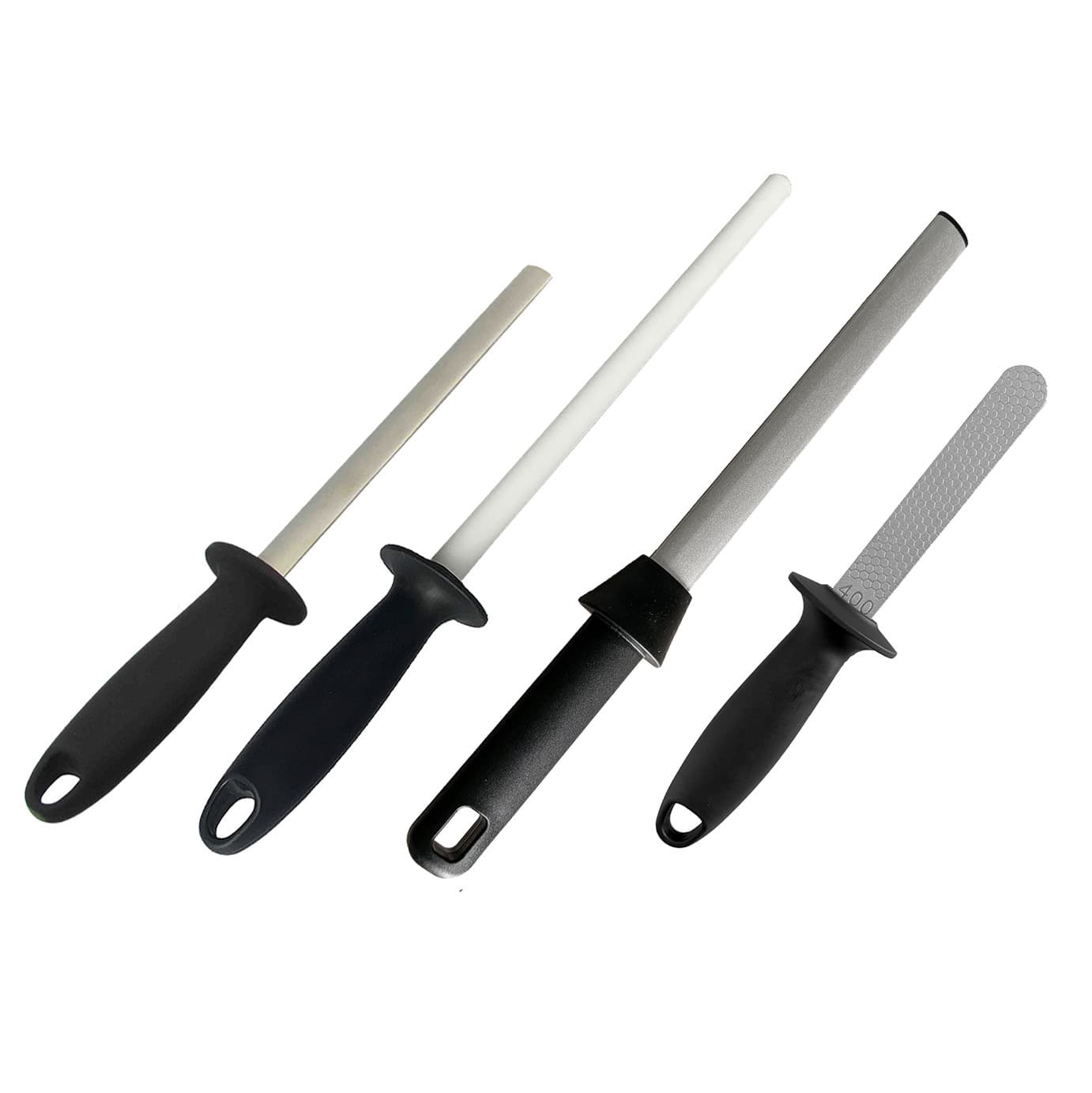 Kitchen Tool Diamond Grinding Rod Ceramic Handheld Knife Sharpener Tool for Cutting Utensils Diamond Sand Handheld Sharpening St