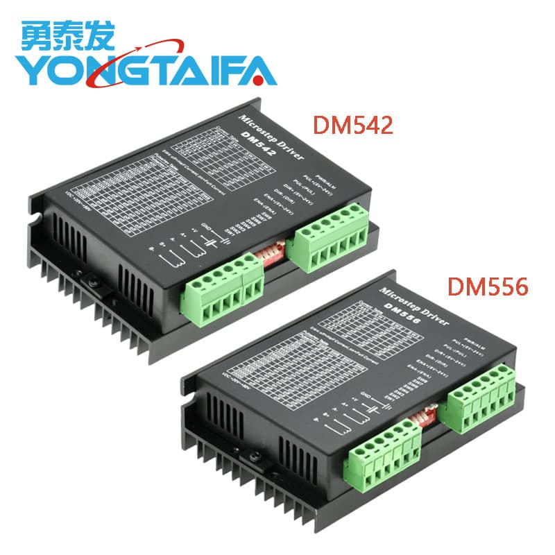 DM556 DM542 Digital Stepper Motor Driver 256 Fine Version Suitable for 57/60/86 Type Stepper Motors