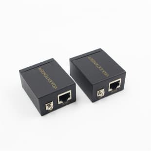 VGA Extender 60 Meters VGA to Network 60 Meter Signal Amplifier Surge and Static Protected HD Network Cable Transmission