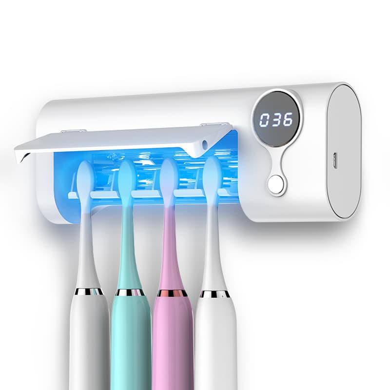Cross-border UV Toothbrush Bathroom USB Charging Toothbrush Holder, Toothbrush Sanitizer