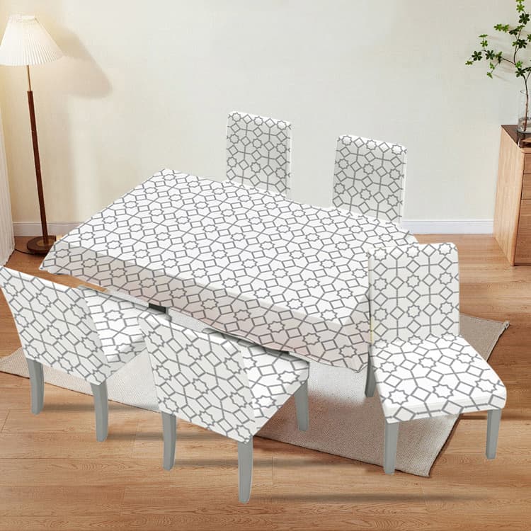 Tablecloth, coffee table, tablecloth, rectangular dining table cloth, chair cushion, chair cover set, lace chair cover, simple and modern