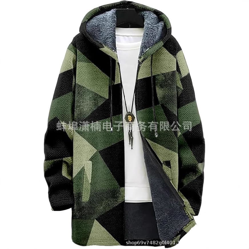 2025 Spring New Men's Cross-Border Trend Young Men Lapel Chenille Wool Overcoat Wool Jacket Mixed Batch
