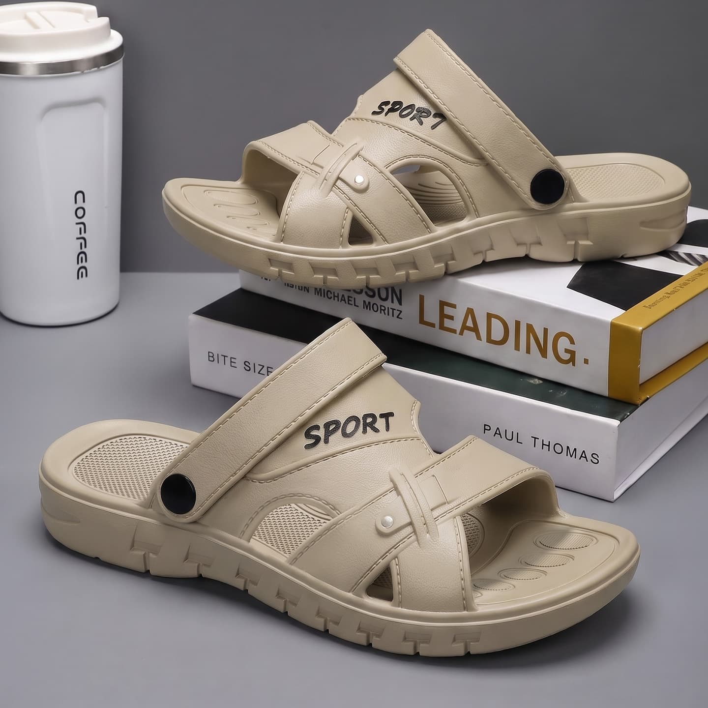Summer River Trekking Soft Sole Sandals 2026 Men's Simple Casual Outdoor Beach Driving Non-Slip Slip-On