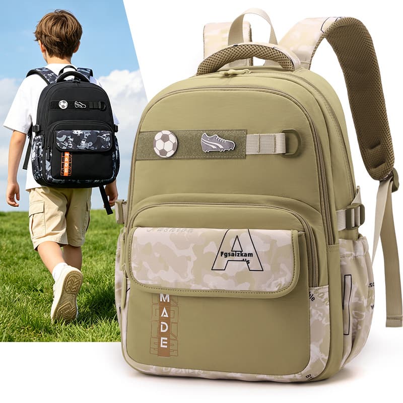 Backpack for Girls Middle School Boys High School College Students Casual Travel Lightweight Large Capacity Weight-Reducing Backpack