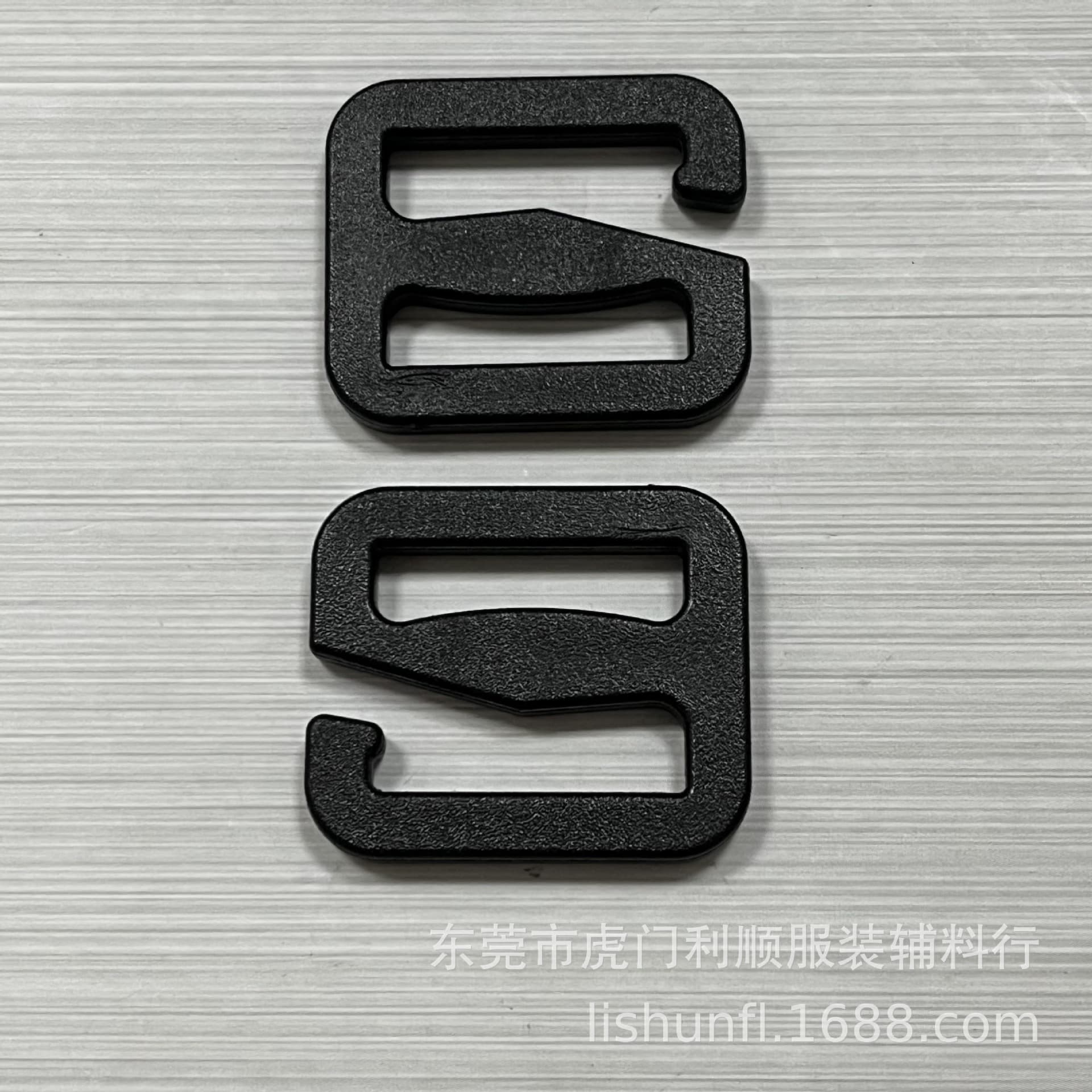 Plastic 20mm No-Stitch 9-Shaped Hook Backpack Buckle, Book Bag 6-Point Nine-Shaped Buckle, 6-Shaped Open Square Buckle