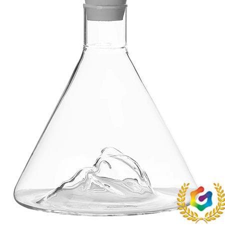 ✅ Baijiu (Chinese liquor) aroma tester, wall-mounted aroma test bottle, glass aroma test bottle, wall-mounted bracket displays the aroma of liquid spirits.