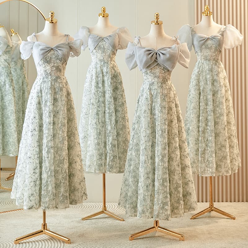 Bridesmaid dresses for women, slim and long 2026 new summer and autumn high-end niche wedding sister group dresses that can be worn by women at ordinary times