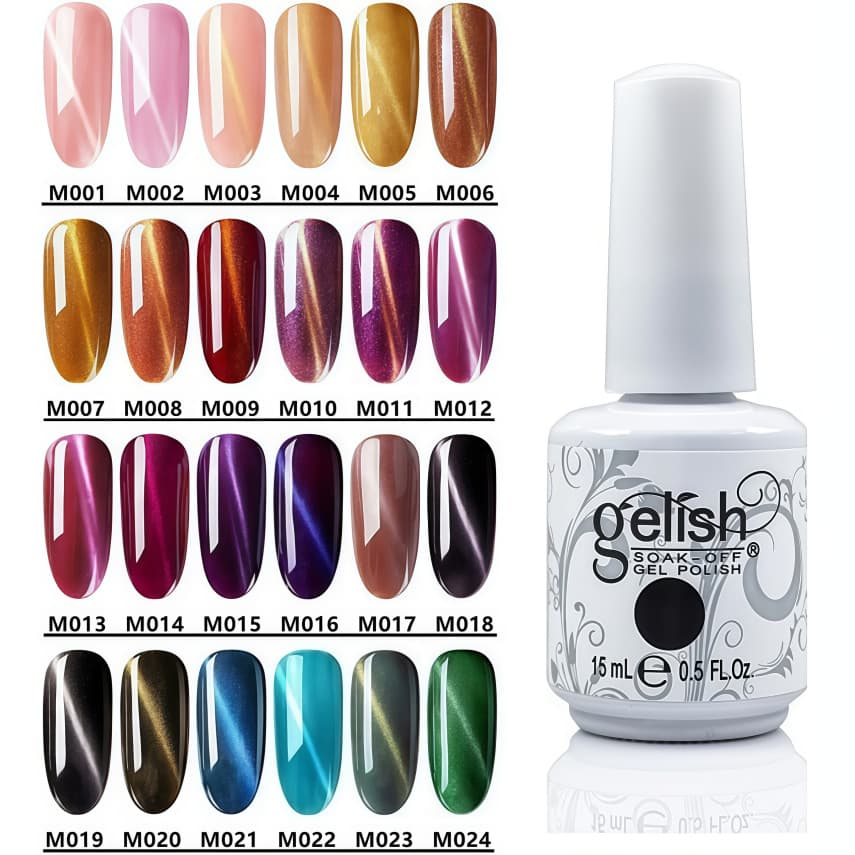 Cat Eye Gel Polish Wholesale Foreign Trade Pink Nude Nail Polish Gel Gelpolish Manicure Nail Polish Gel Set