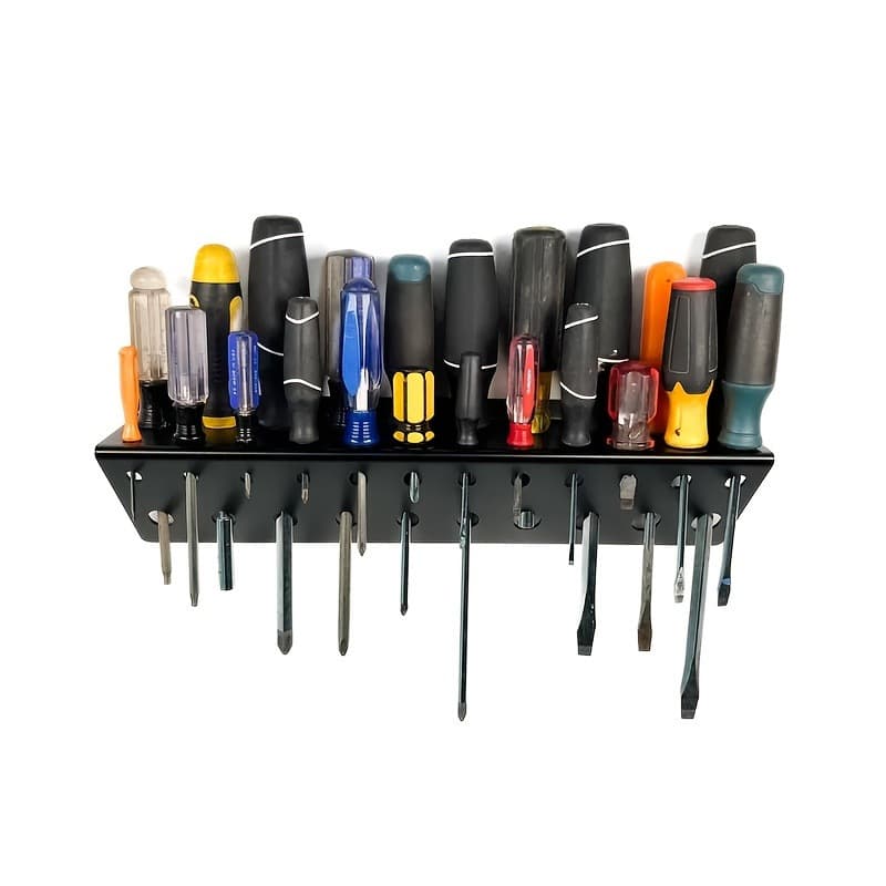 Screwdriver Holder - Room Organizing Supplies, Power Tool Holder, Tool Storage Box