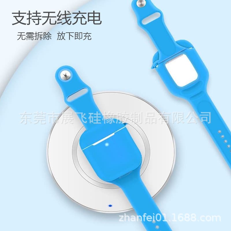 Silicone Wrist Strap Protective Case for Apple AirPods Pro, Sports Running Earphone Cover