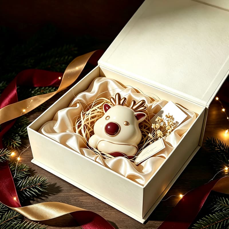 Christmas Reindeer Silicone Mold for Aromatherapy Candles, Epoxy Resin, Plaster Decoration Ornaments, Gift Souvenir