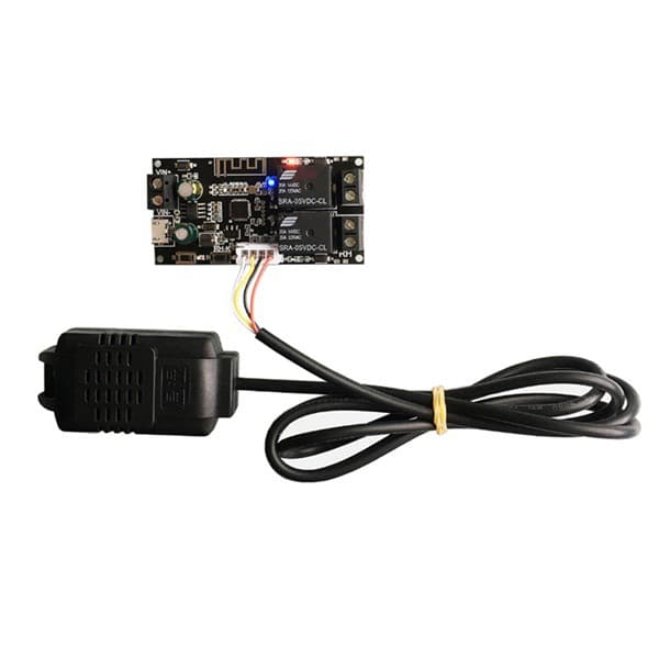 1 Set Color: Black Material: PCB Temperature and Humidity Remote Controller Module Dual Output Automatic Constant Temperature