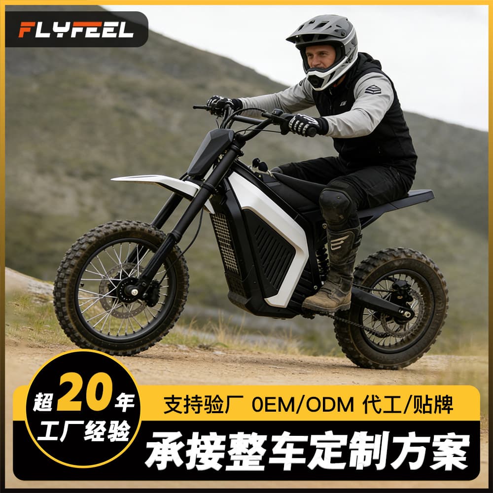 EU-US Cross-border Youth Electric Off-road Motorcycle Lithium Battery 48V 1500W All-Terrain Outdoor Dirt Bike
