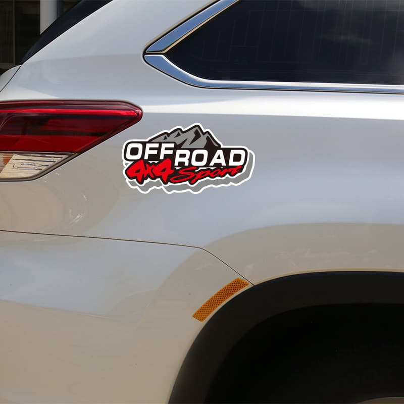 Off-road Vehicle Decal for Pickup SUV Window Body 4x4 OFFROAD Personalized Team Sticker