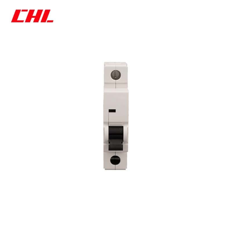 MCB C65-63H miniature circuit breaker, black handle, air switch, white casing, miniature circuit breaker.