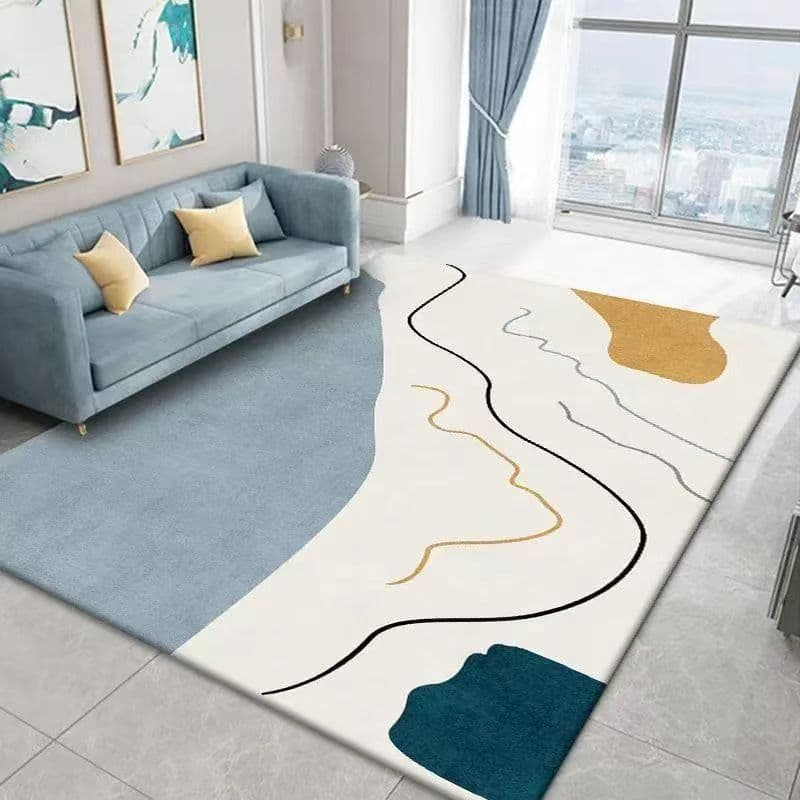 Thickened Nylon Carpet for Bedroom, Living Room, Tea Room, Hotel Guest Room, Corridor, Meeting Room, Prayer Room, Mall Logo Customization