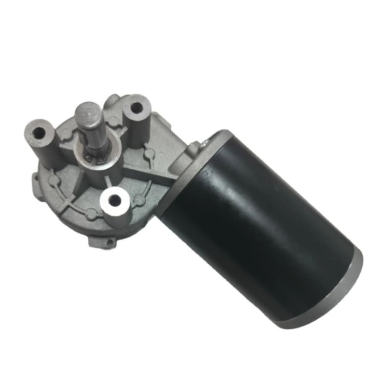 Gear Reduction Motor Output Shaft 28mm DC Worm Gear Motor for Medical Equipment and Agricultural Tools