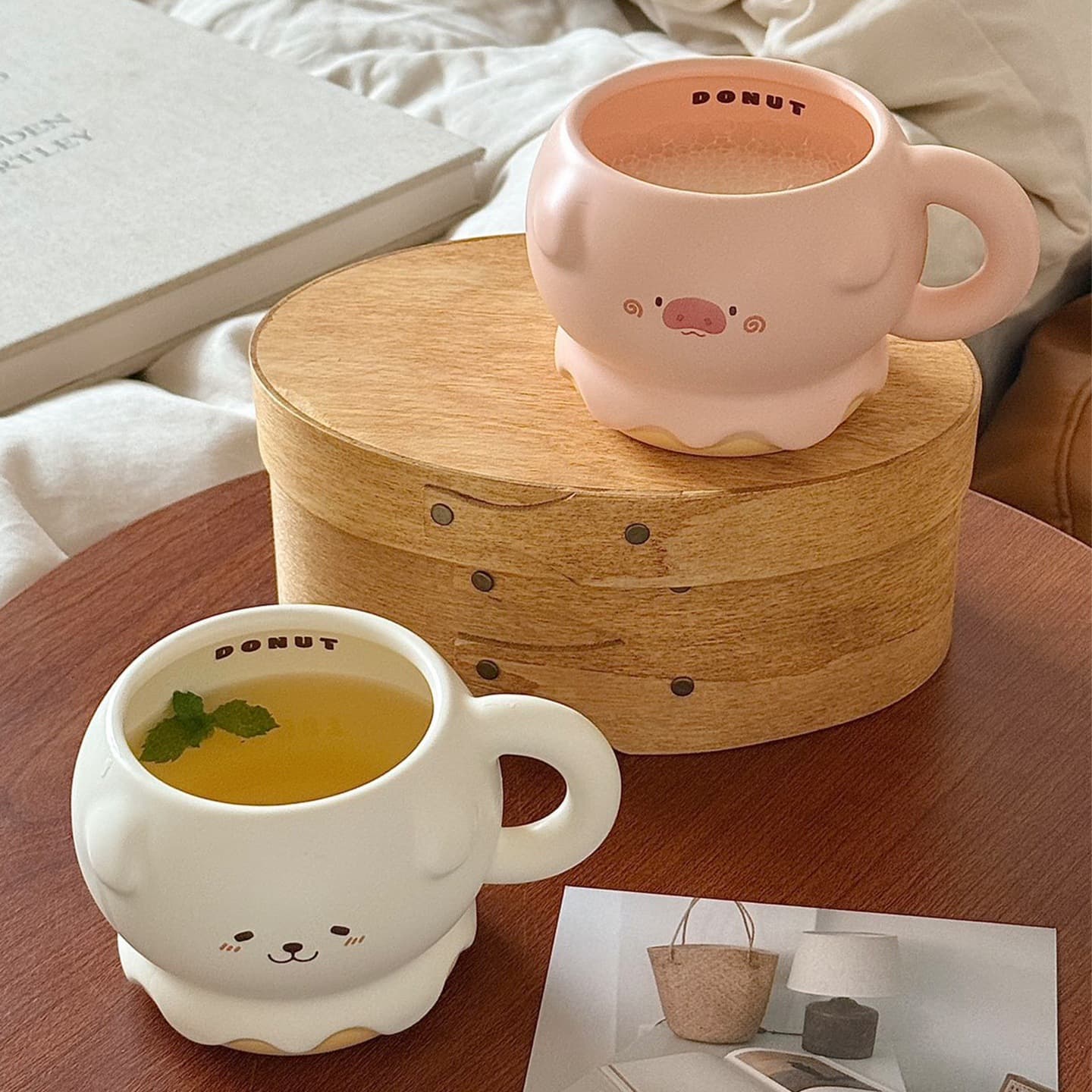 Cute Ceramic Mug Pet Shape High Appearance Creative Couple Mug Gift Milk Coffee Cup
