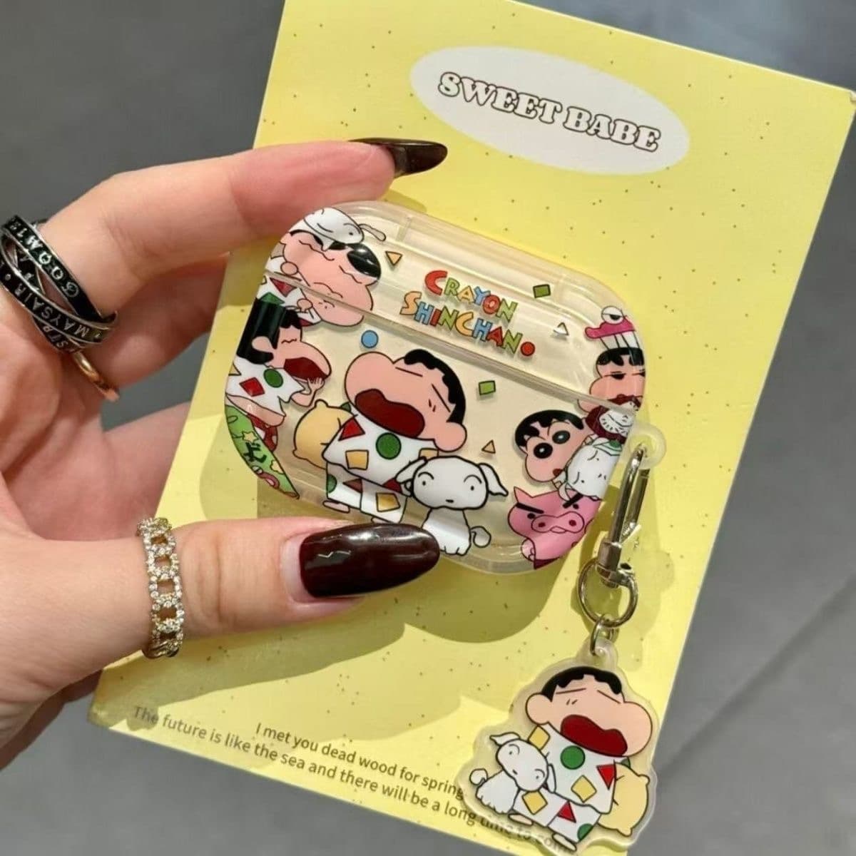 Pajama Shinsuke Compatible AirPods 4 Apple Bluetooth Wireless Earphone Case 1/2/3 Pro2 Cute Creative for Women