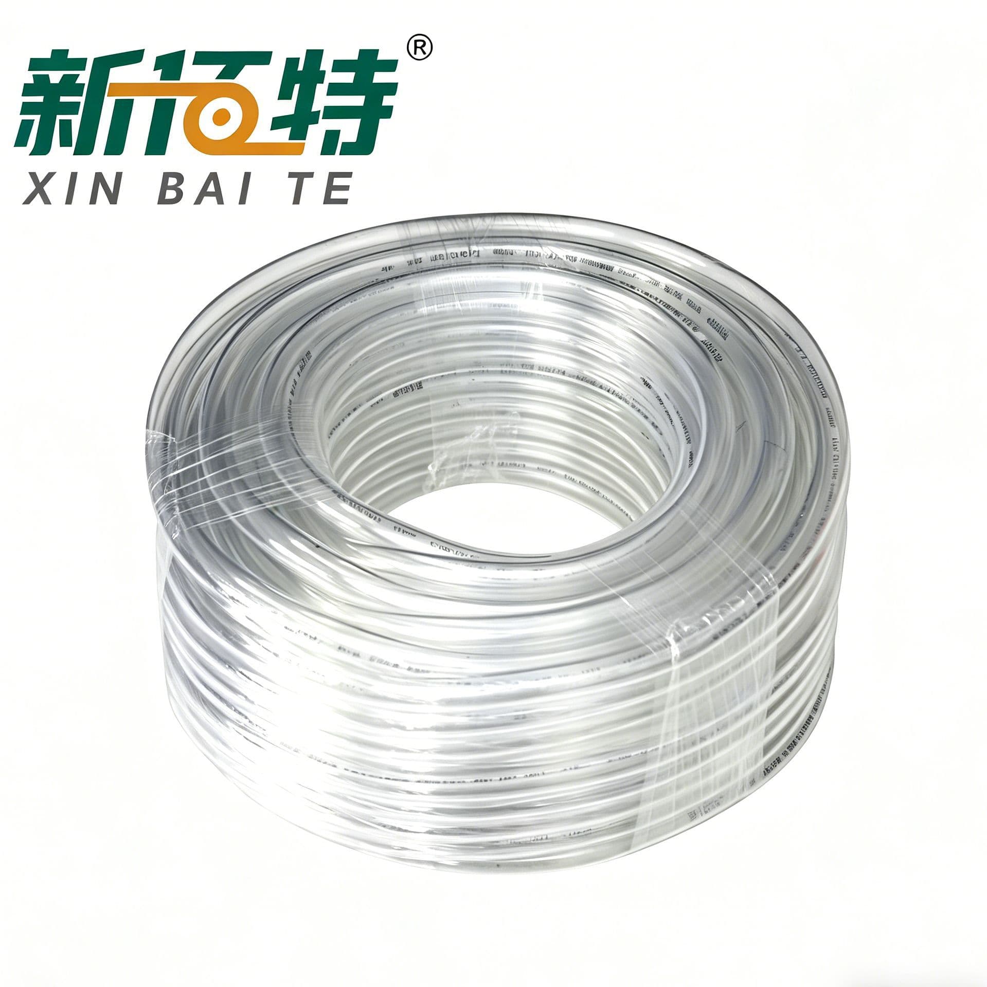 Cross-border manufacturers direct delivery pvc pipe hose horizontal fluid pipe delivery pipe transparent non-toxic liquid transportation pcv water pipe