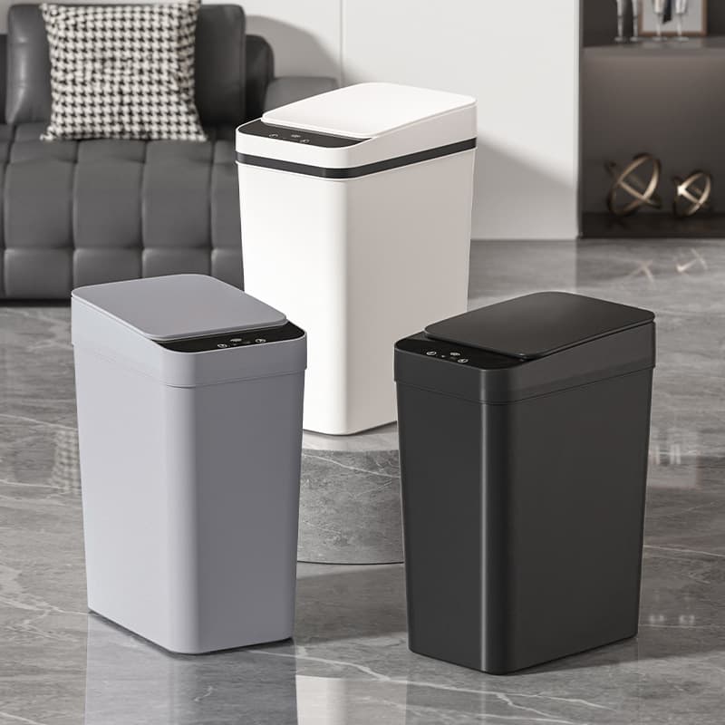 2025 New Model Smart Trash Can for Home, Sensor-Activated Top Lid, Sealed Design, Large Capacity, Suitable for Living Room and Bathroom, Bulk Order