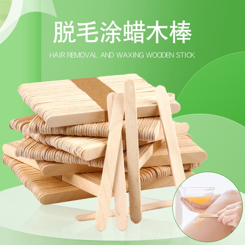 Hair Removal Wax Applicator Wooden Sticks, Disposable Tongue Depressor Sticks, 50 Pcs, Wax Melting Wood Sticks, Beauty Supplies Tools Wholesale