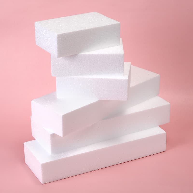 Factory Direct Foam Model Cubes, Rectangular Prisms, and Polyhedrons for Teaching Kindergarten Geometry and DIY Materials
