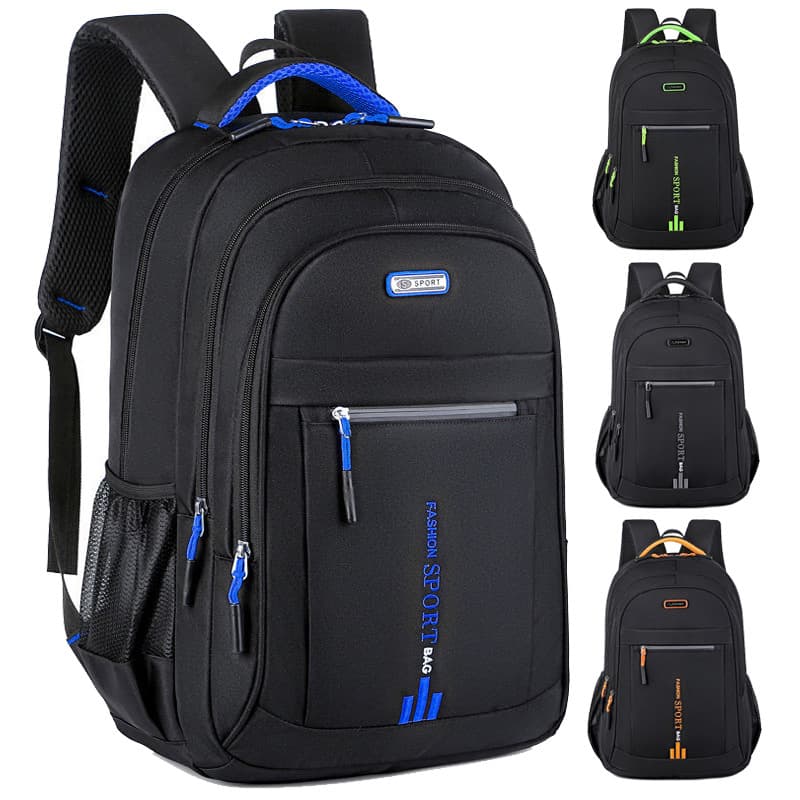 Cross-Border Backpack Men's Large-Capacity Business Computer Backpack Women's Travel Bag High School Junior High School Student School Bag