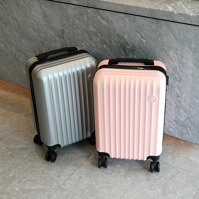 New Stylish 20-inch Student Suitcase, Universal Wheels, Unisex Gift Trolley Case, Carry-on Luggage