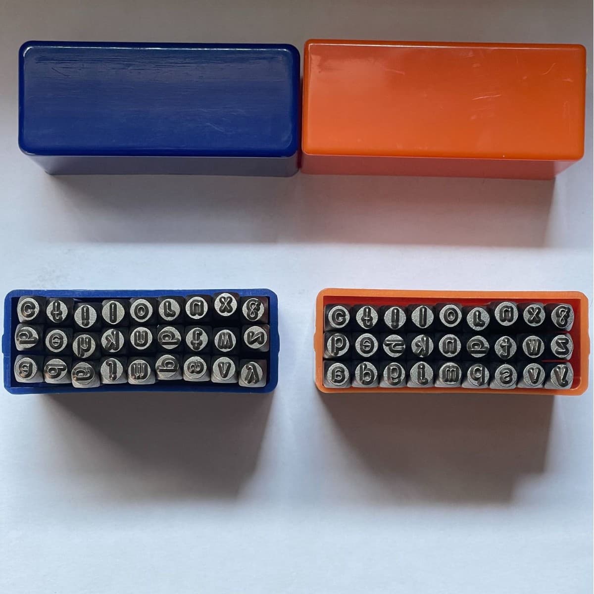 27PC Steel Stamp Letters 3mm Lowercase Punch, Steel Number Codes, Steel Letter Molds, Punch Typing Steel Stamp