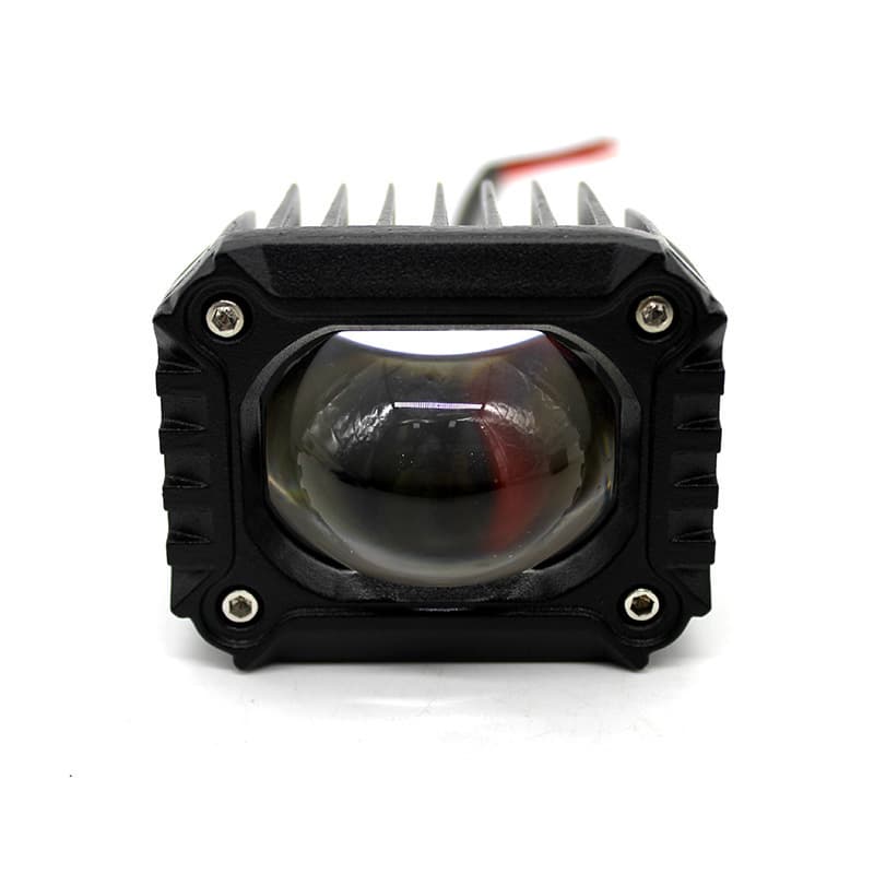 Factory Wholesale Car LED Dual Color Dual Beam 20W Work Light Electric Vehicle Spotlight Motorcycle Car Modification Spotlight