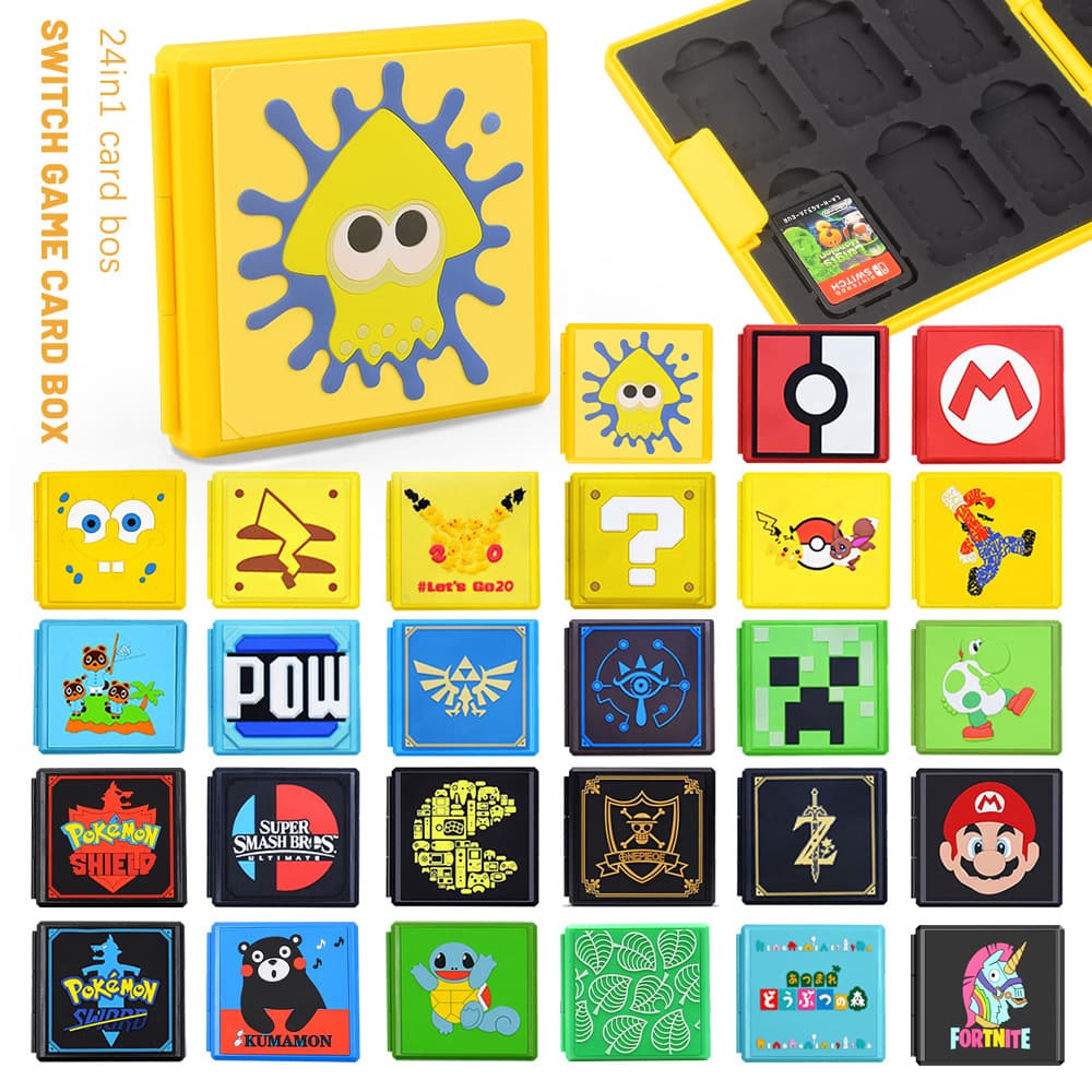Nintendo Switch Game Card Storage Box NS Card Holder Switch Game Box Digital Computer Accessories Other Console Accessories