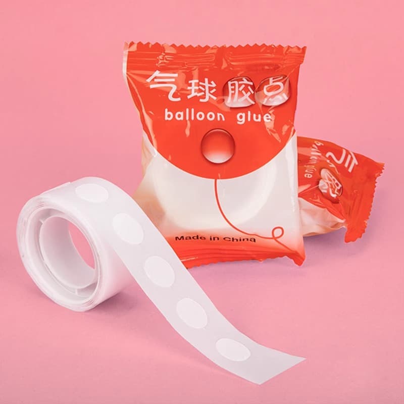 Traceless glue dot double-sided adhesive balloon damage wall glue dot sticker transparent small dot tape leaving glue dots