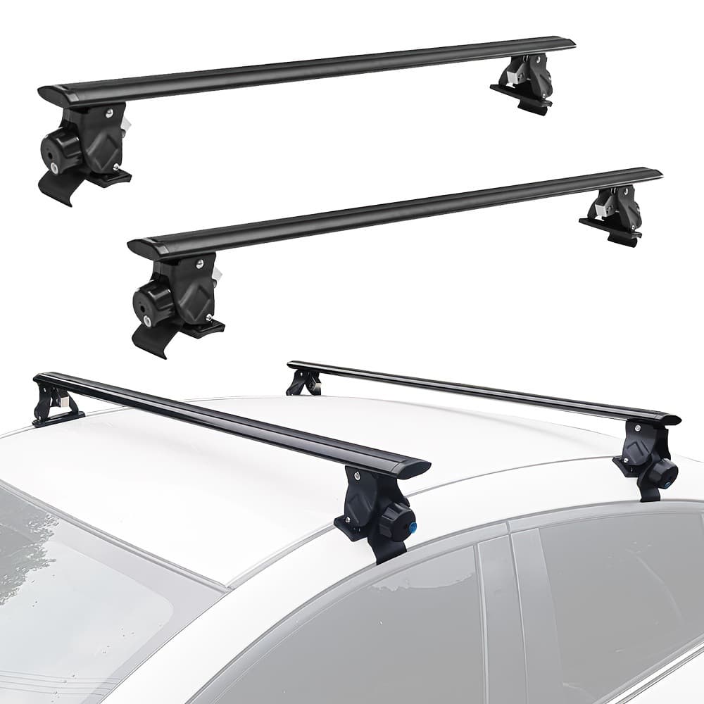 2Pcs Roof Luggage Rack Crossbar, Car Universal Roof Rack Tiger Claw Crossbar