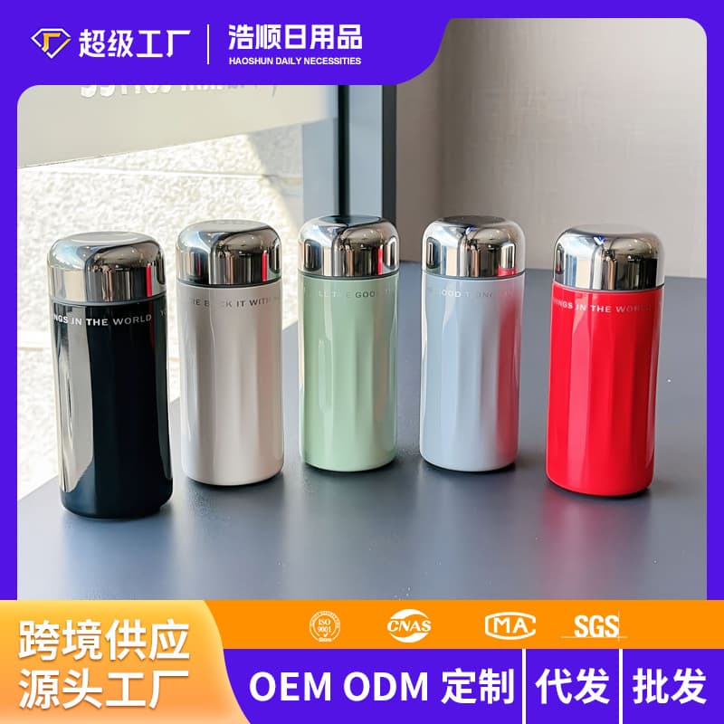 New Stainless Steel 304 Insulated Cup Mini Portable Water Bottle Gift Wholesale