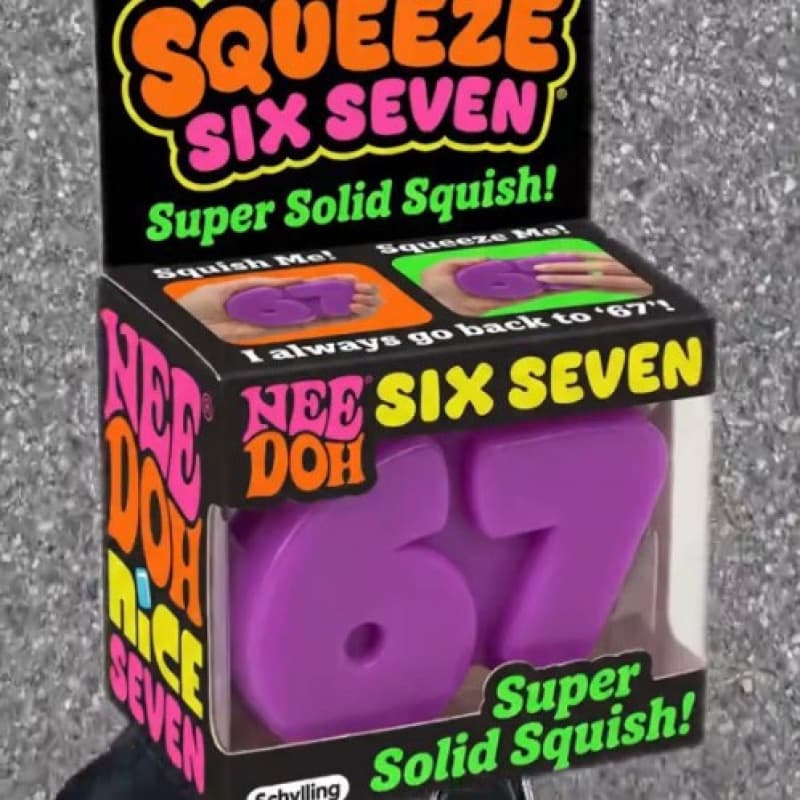New Cross-Border Needoh67 Set TPR Stress Relief Toy Creative Squeeze Toy Stock Wholesale