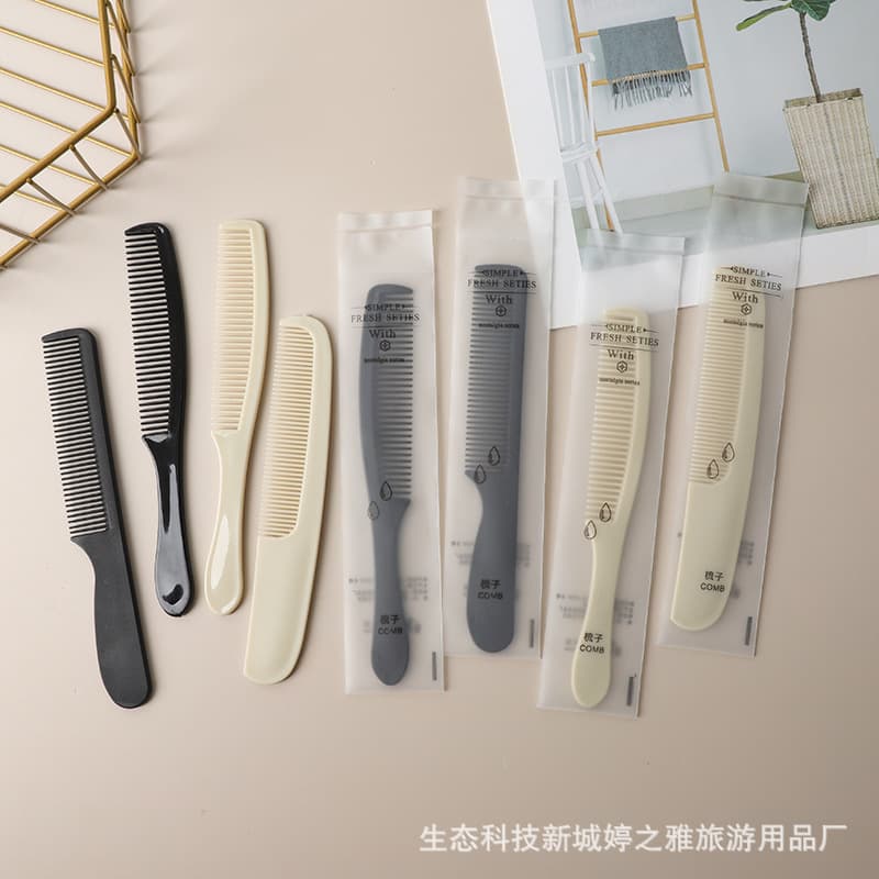 Hotel and guesthouse toiletries, hair combs, home and travel portable disposable combs wholesale