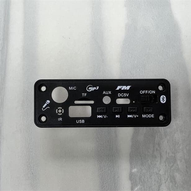 MP3 Panel, USB Panel, Player Decoder Board Faceplate, Plastic Faceplate, Speaker Faceplate, Injection Molded
