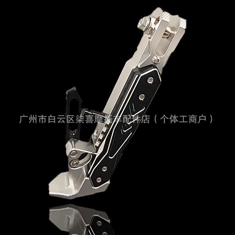 Cross-border Compatible Wuyang Honda UBE Side Stand S07 Footrest CNC Adjustable Single Stand S07 Electric Vehicle Modification Accessory