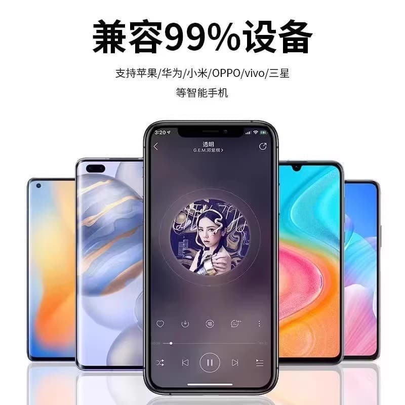 Huaqiangbei Bluetooth Earphones 2026 New Model 8th Gen Noise Cancelling Long Battery Life High Quality Sound Sports Wireless Earphones