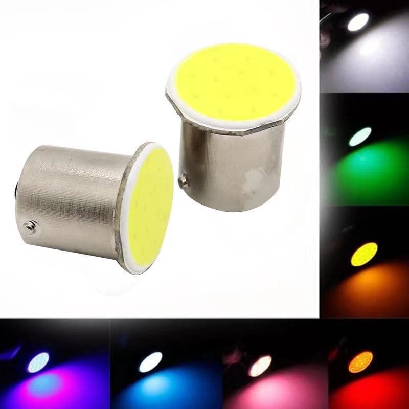 Longda car LED turn signal 1156 1157 COB 12LED BA15S motorcycle tail light brake light