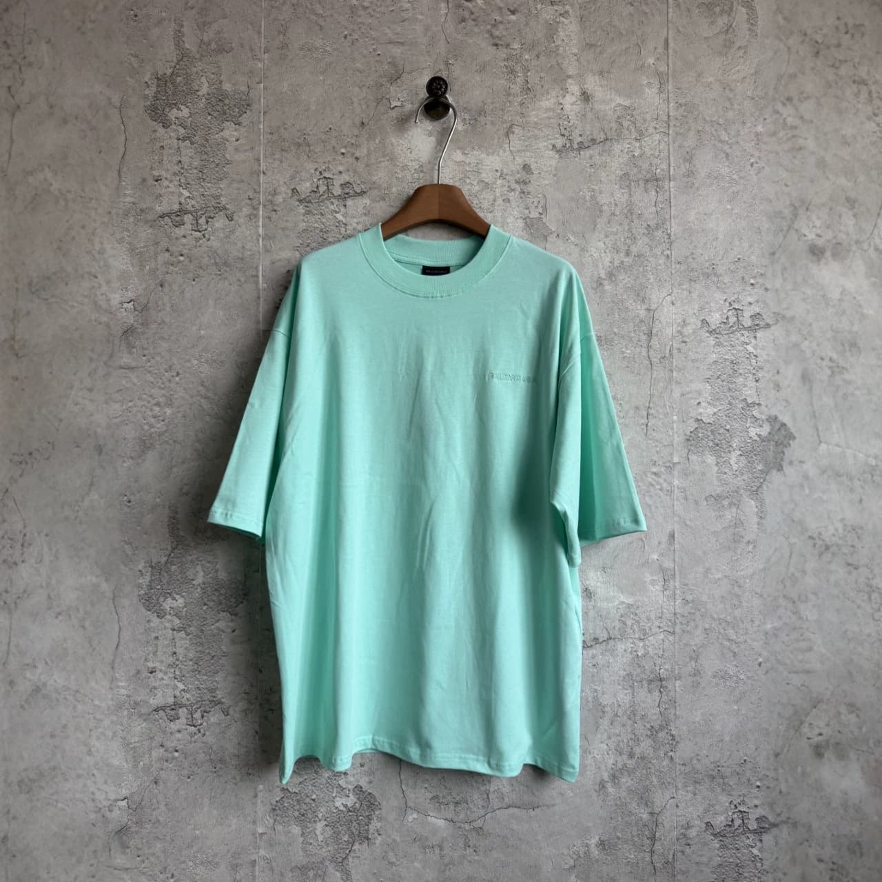 New Export Style Paris Cross-border B Brand Front and Back Letter Embroidery Round Neck Short Sleeve T-Shirt Unisex Drop Shipping