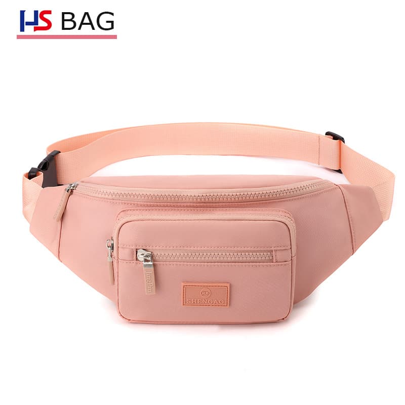 Casual Women's Waist Pack Autumn New Style Crossbody Oxford Fabric Waist Bag, Supermarket Cash Register Wallet, Lightweight Cycling Chest Pack