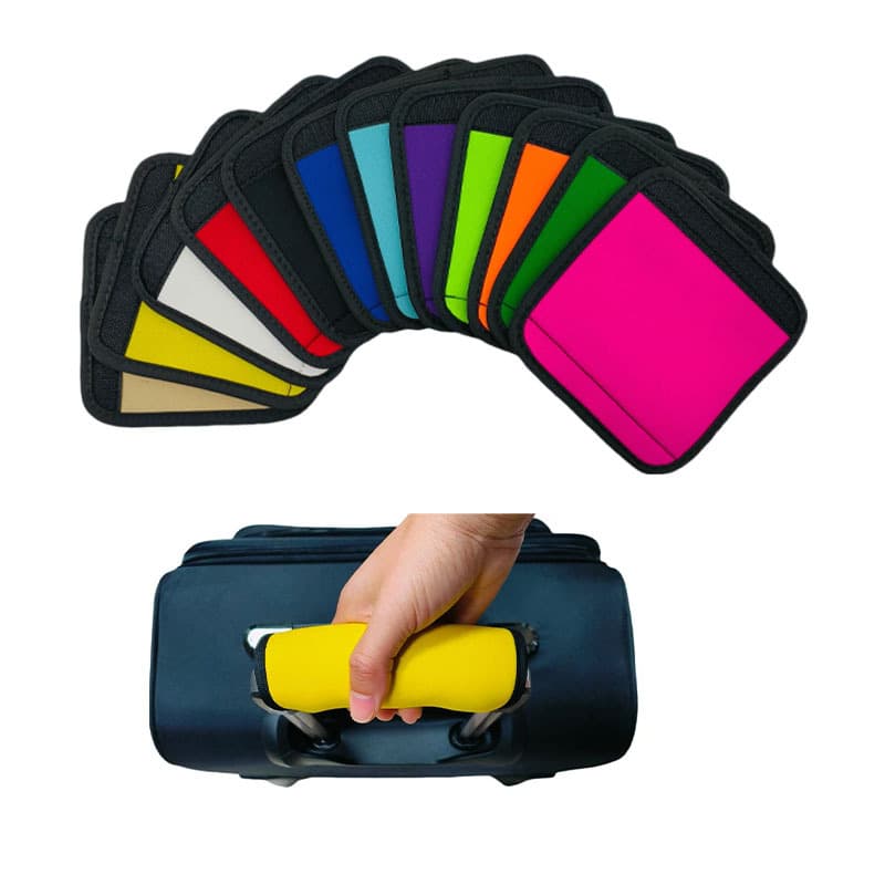 In Stock Neoprene Wear-Resistant Luggage Handle Cover, Baby Stroller Handle Protector, Trolley Case