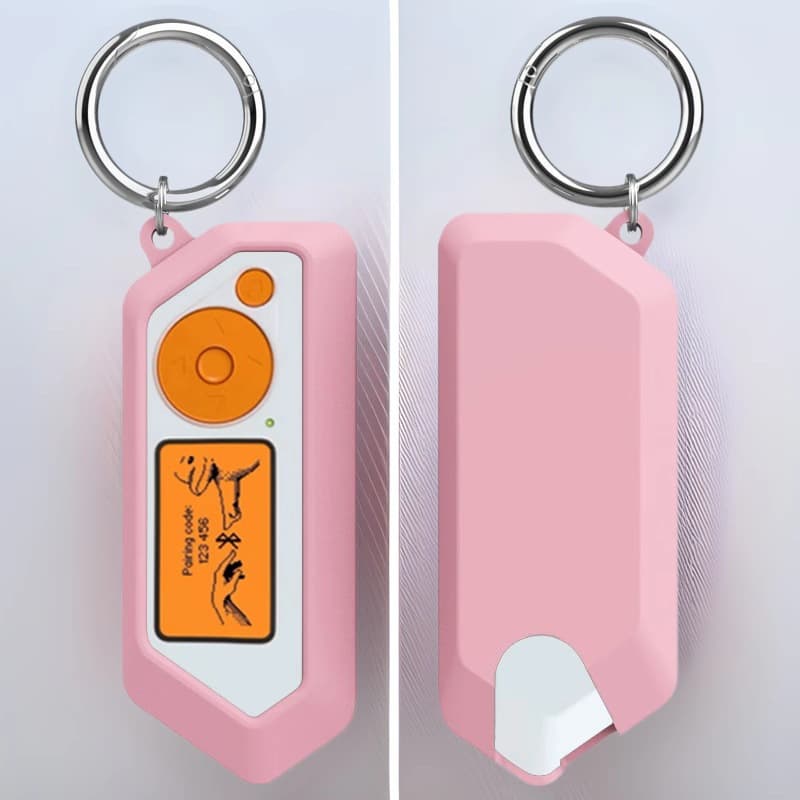 Compatible Flipper Zero Protective Case Electronic Pet Dolphin with Keychain Silicone Full Coverage Case