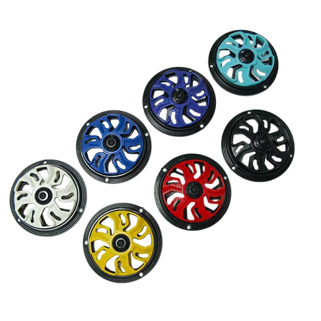 Motorcycle Modification Accessories Fan Cover Engine Cooling Cover Fan Blade Cover for VESPA Primavera 150 Sprint