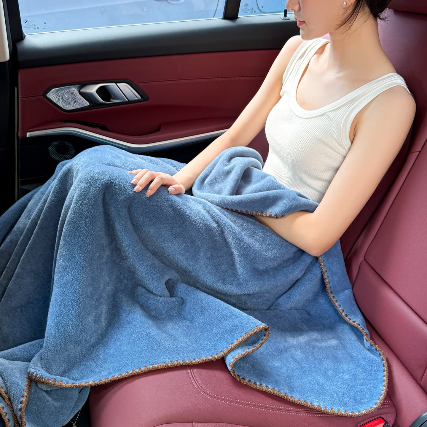 Simple double-sided velvet blanket plus velvet thick sheets winter coral milk velvet throw blanket dormitory nap blanket shawl blanket