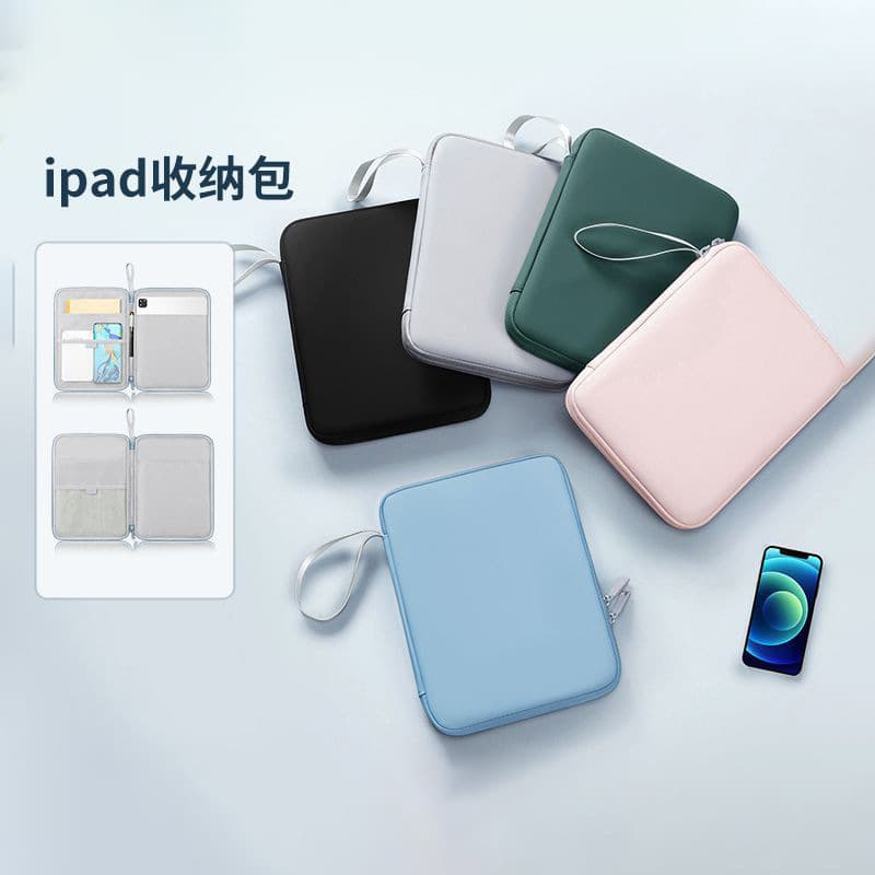Factory minimalist portable PU material 10.9-inch tablet case, waterproof and anti-slip, suitable for Apple computer bag.